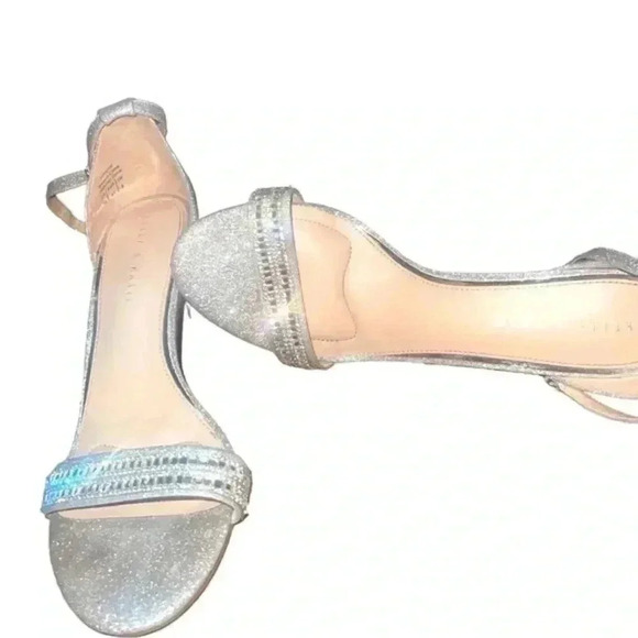 KELLY AND KATIE BLING ANKLE STRAP HIGH HEEL SANDALS- AMAZING!! - Picture 13 of 16